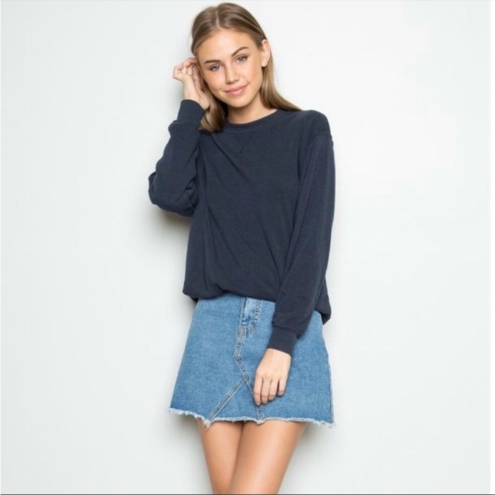 Brandymelville navy crewneck